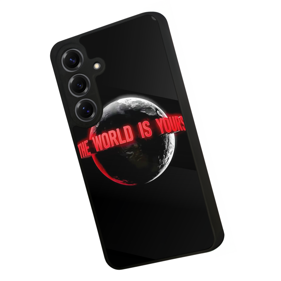 Samsung Galaxy S25 Uyumlu Scarface Tasarımlı Glossy Premium Kılıf