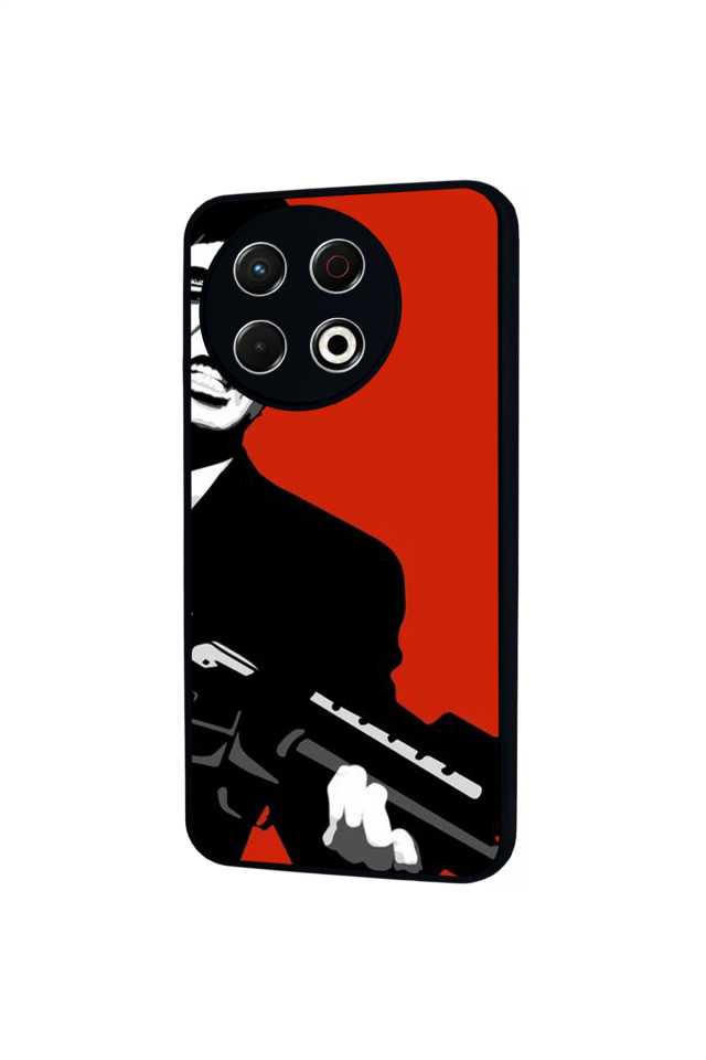 Tecno Spark 30 Pro Uyumlu GTA Tasarımlı Glossy Premium Kılıf