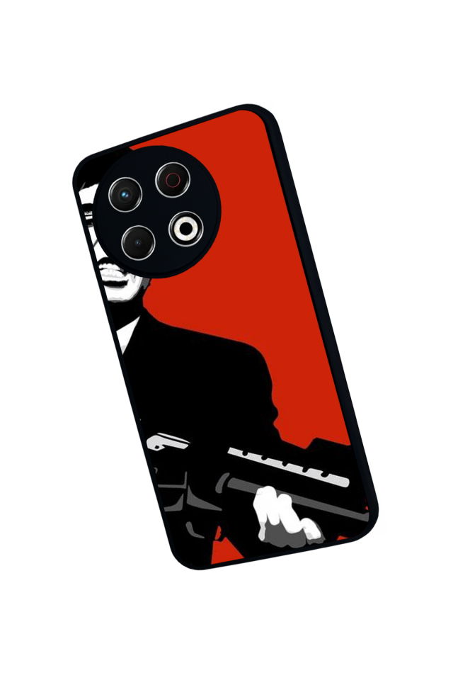 Tecno Spark 30 Pro Uyumlu GTA Tasarımlı Glossy Premium Kılıf