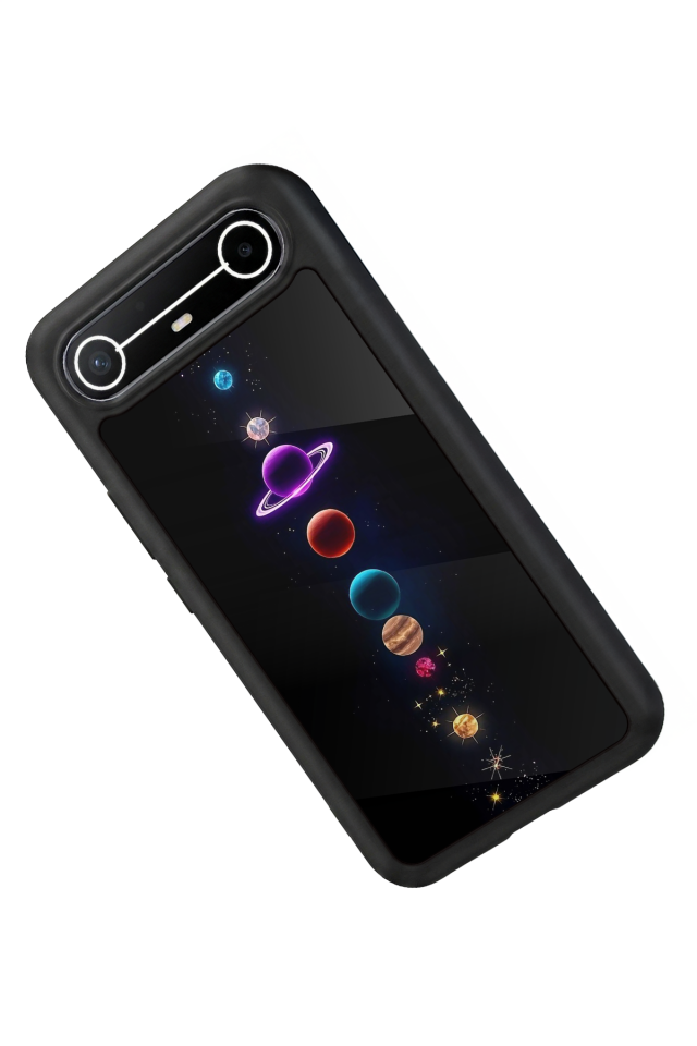 Tecno Spark Slim 5G Uyumlu Uzay Tasarımlı Glossy Premium Kılıf