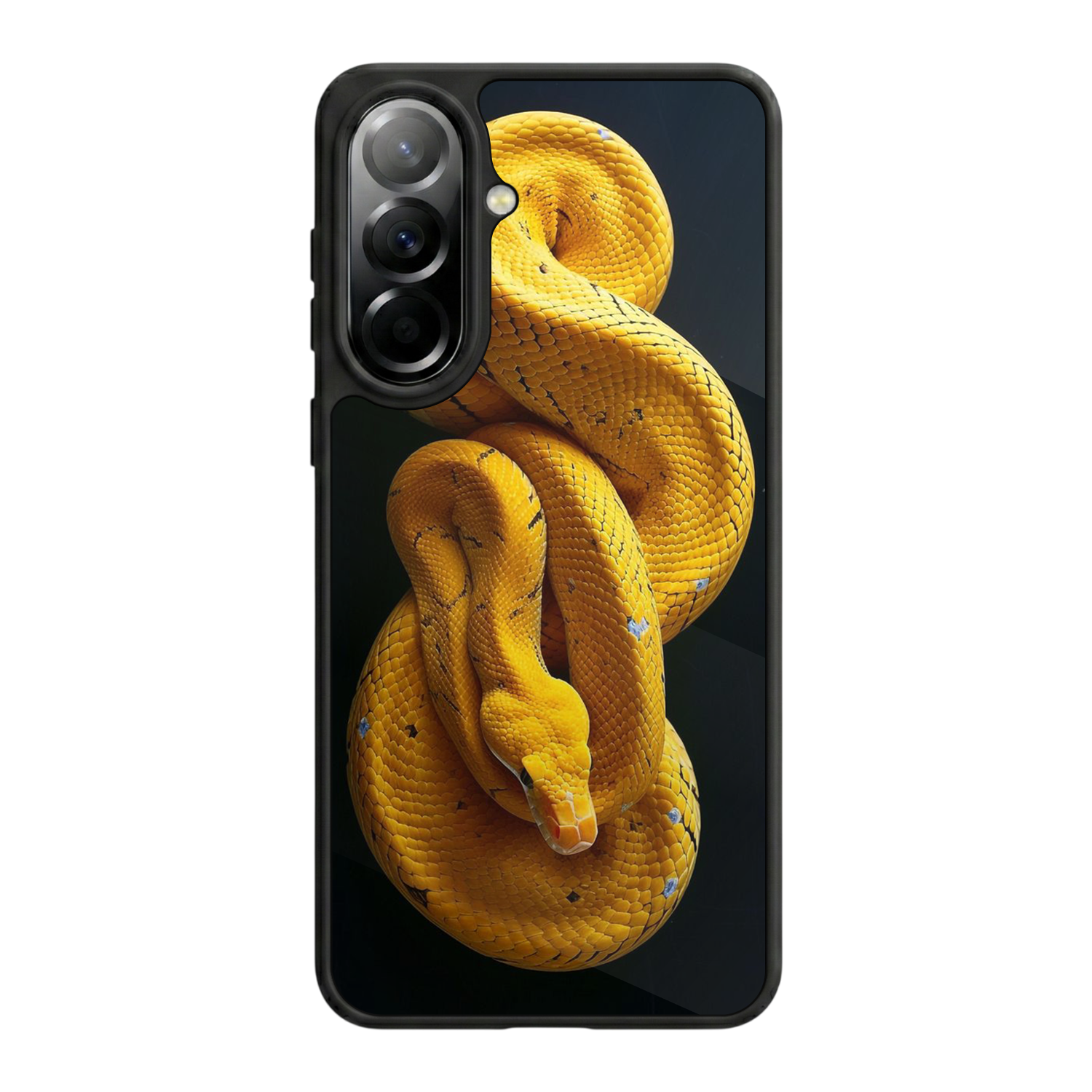 Samsung Galaxy A37 Uyumlu Yılan Tasarımlı Glossy Premium Kılıf