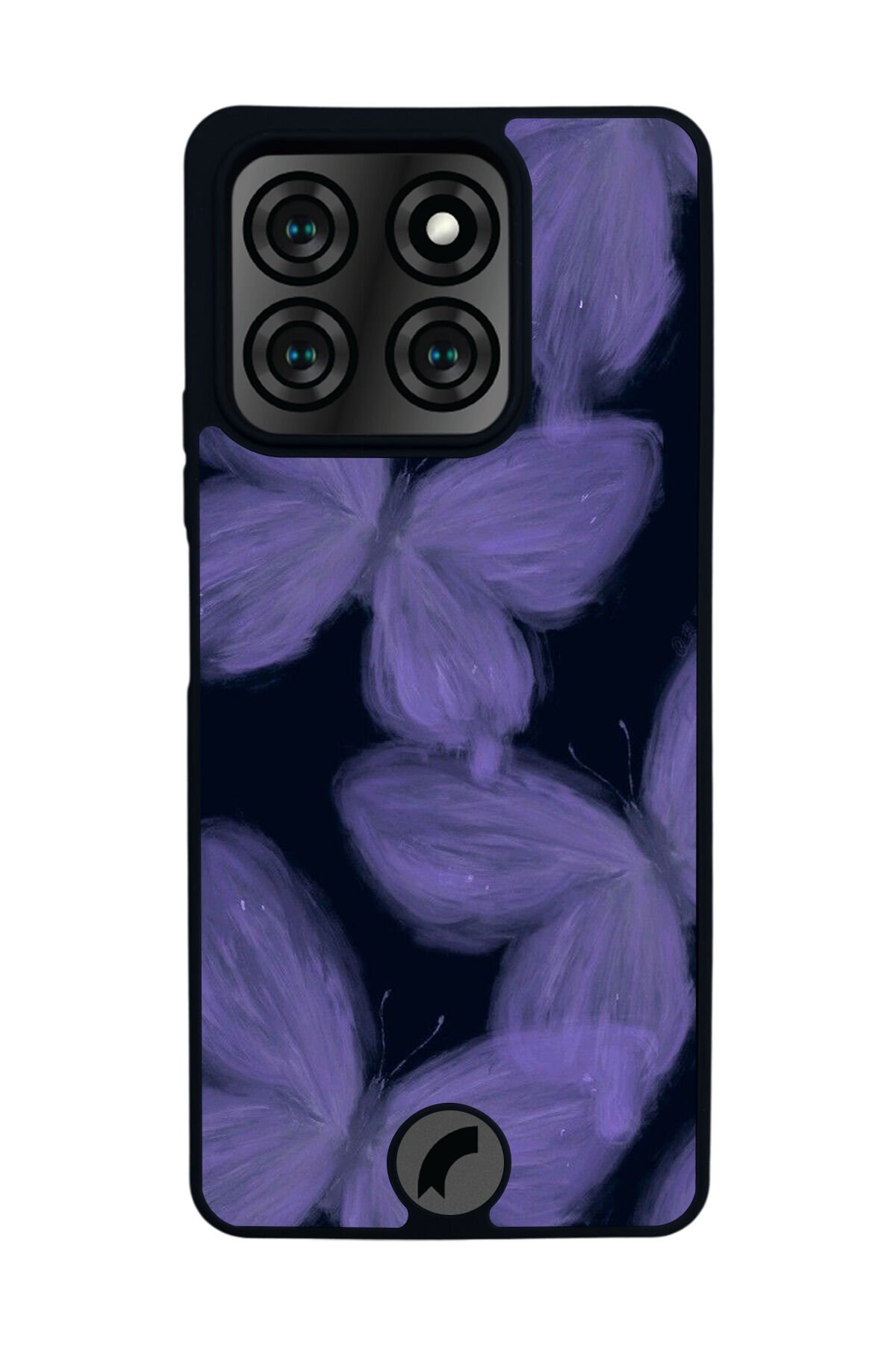 Reeder S71 Uyumlu Kelebek Tasarımlı Glossy Premium Kılıf