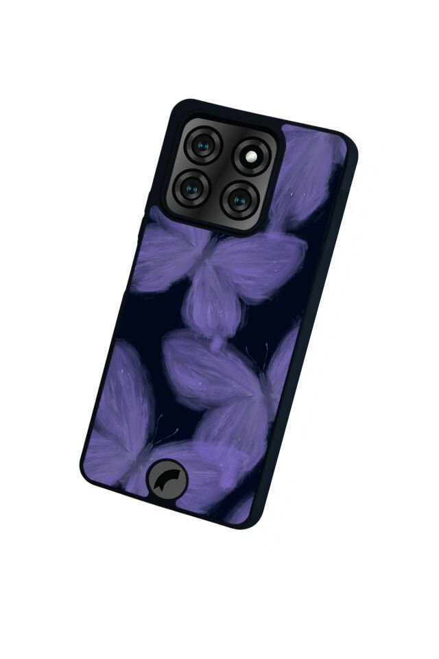 Reeder S71 Uyumlu Kelebek Tasarımlı Glossy Premium Kılıf