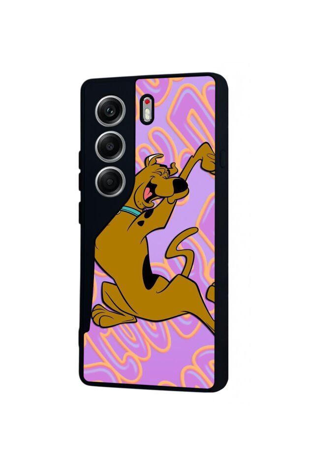 Tecno Camon 40 Uyumlu Scooby Doo Tasarımlı Glossy Premium Kılıf