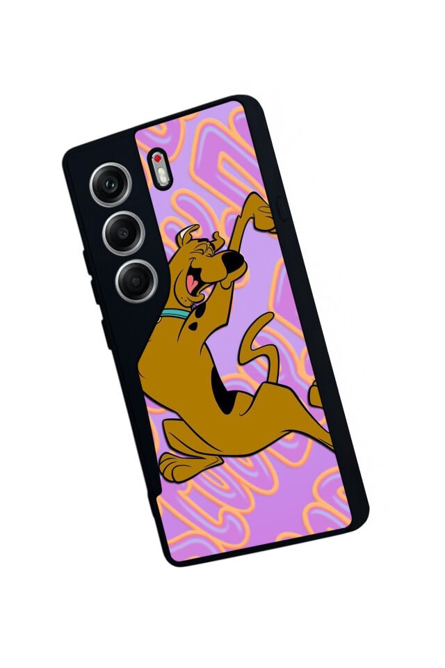Tecno Camon 40 Uyumlu Scooby Doo Tasarımlı Glossy Premium Kılıf