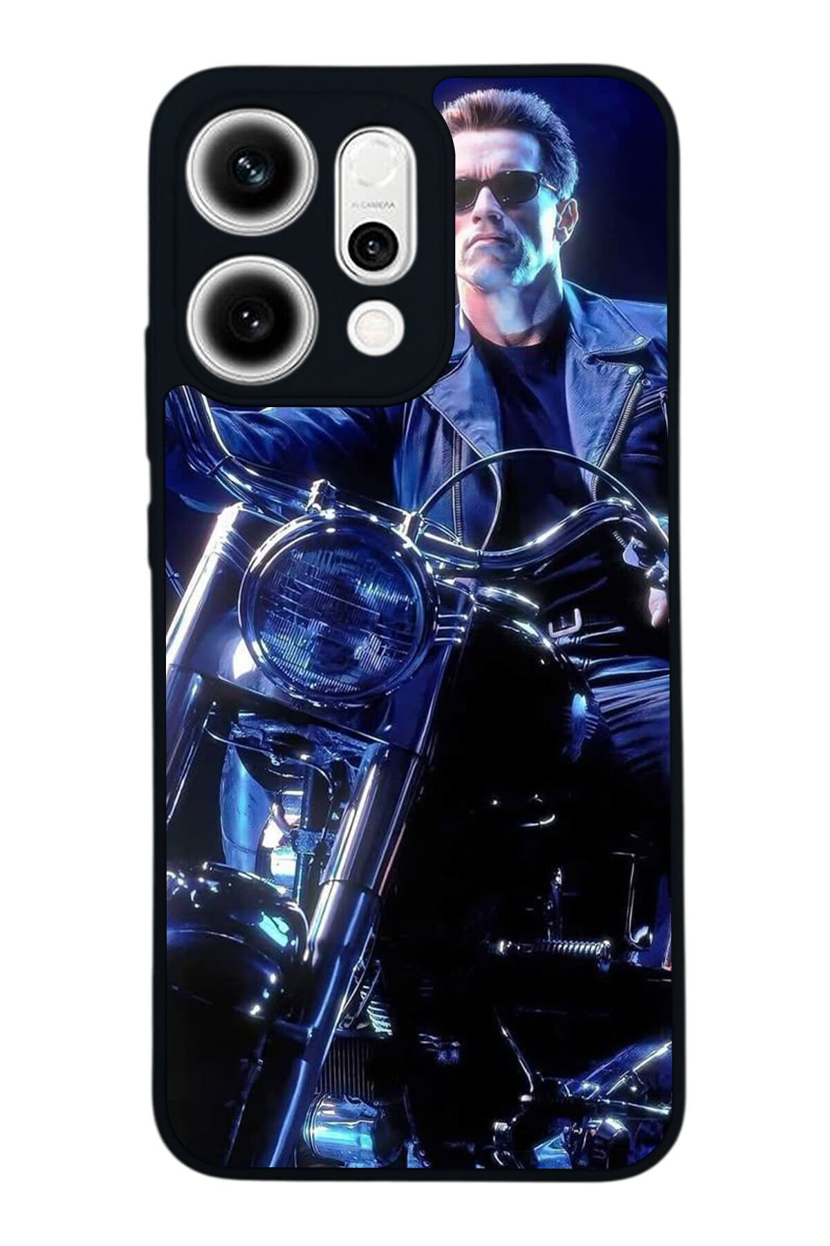 Oppo Reno 14 Uyumlu Terminator Tasarımlı Glossy Premium Kılıf