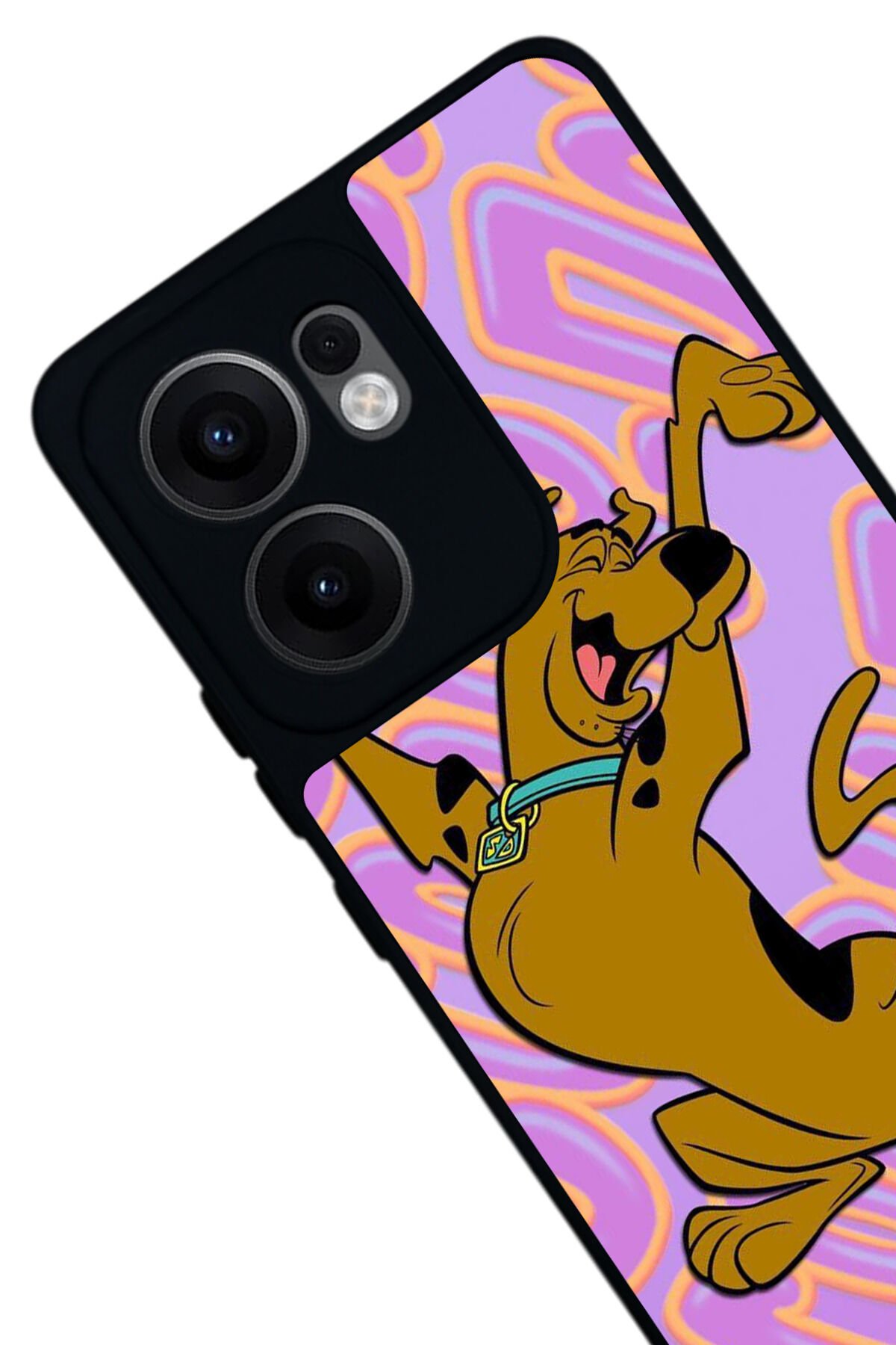 Oppo Reno 13F Uyumlu Scooby Doo Tasarımlı Glossy Premium Kılıf