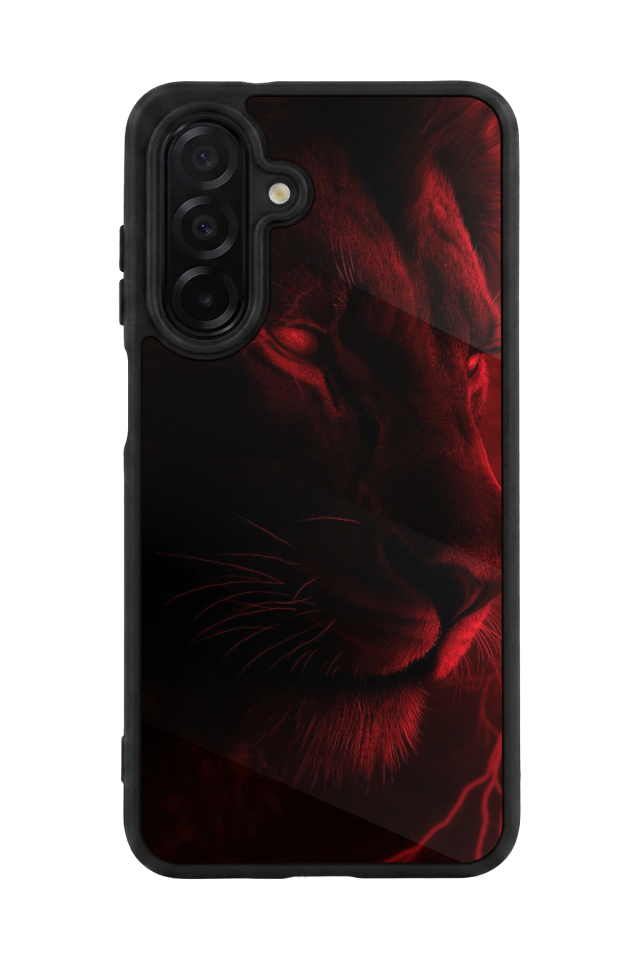 Samsung Galaxy A26 Uyumlu Aslan Tasarımlı Glossy Premium Kılıf