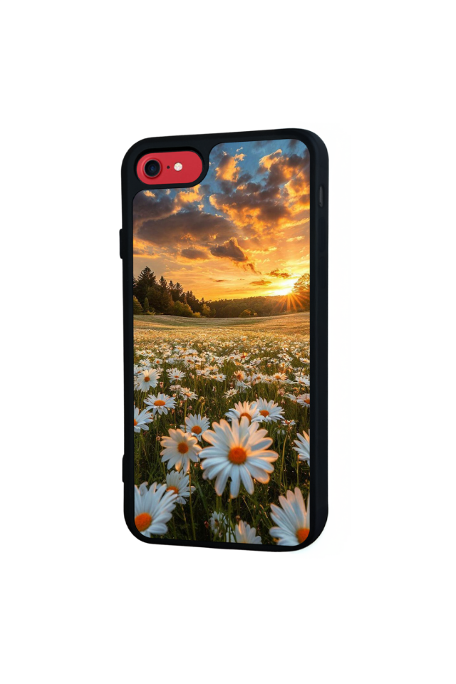 iPhone 7 Uyumlu Cicek Tasarımlı Glossy Premium Kılıf