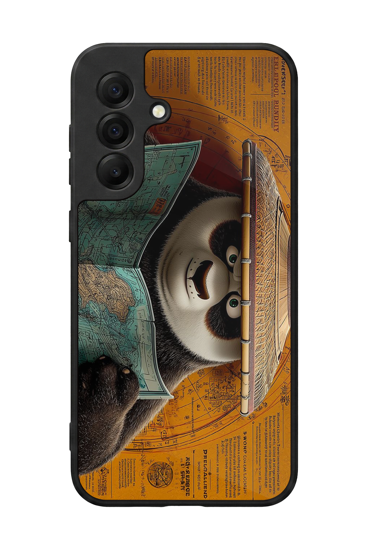 Samsung Galaxy A17 Uyumlu Kung Fu Panda Tasarımlı Glossy Premium Kılıf