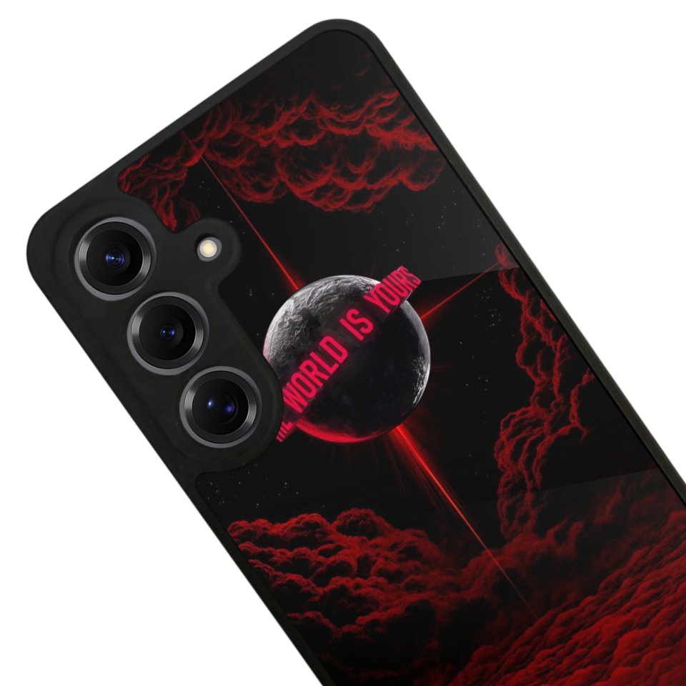 Samsung Galaxy S25 Uyumlu Scarface Tasarımlı Glossy Premium Kılıf