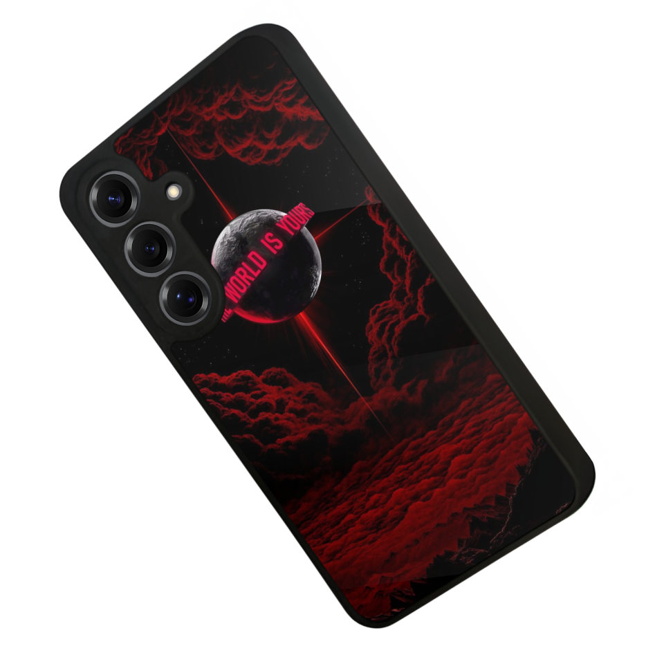 Samsung Galaxy S25 Uyumlu Scarface Tasarımlı Glossy Premium Kılıf