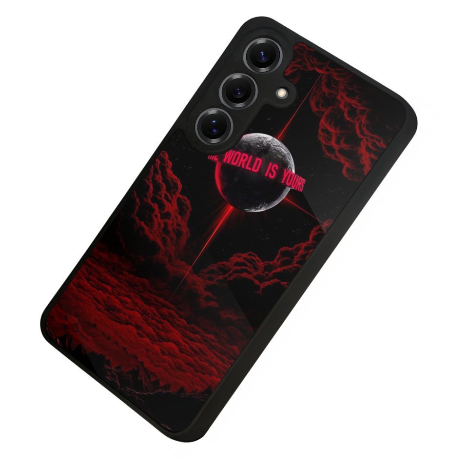 Samsung Galaxy S25 Uyumlu Scarface Tasarımlı Glossy Premium Kılıf