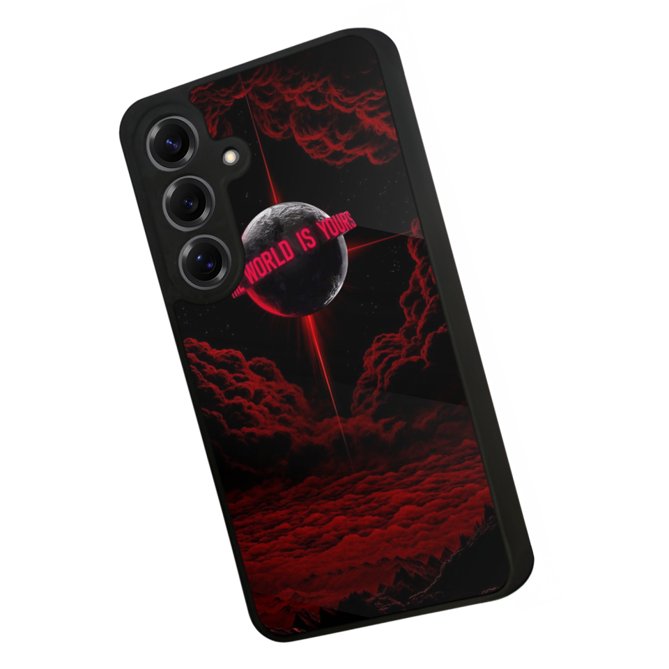 Samsung Galaxy S25 Uyumlu Scarface Tasarımlı Glossy Premium Kılıf