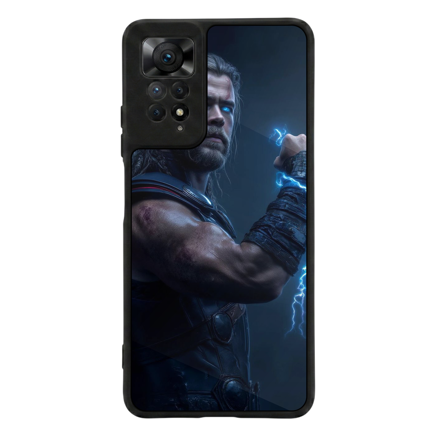 Xiaomi Redmi Note 12 Pro Uyumlu Thor Tasarımlı Glossy Premium Kılıf