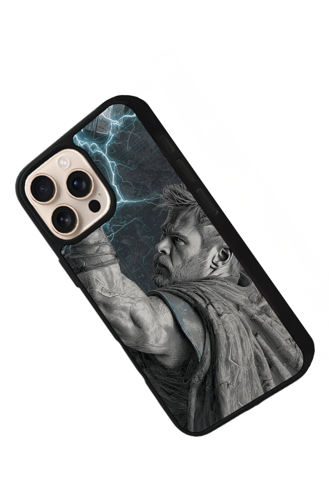 iPhone 14 Pro Uyumlu Thor Tasarımlı Glossy Premium Kılıf