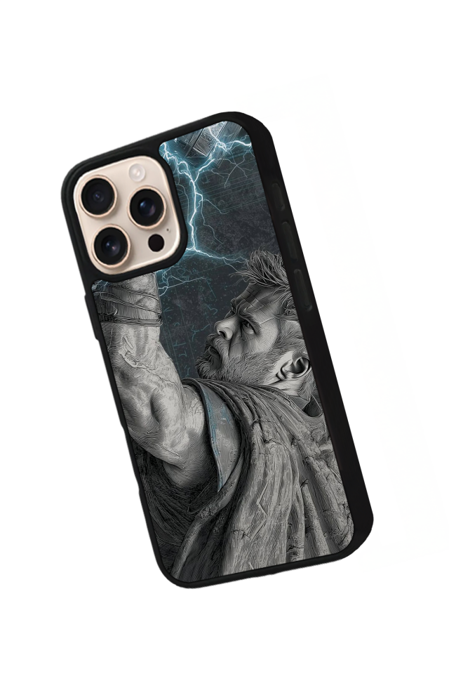 iPhone 14 Pro Uyumlu Thor Tasarımlı Glossy Premium Kılıf