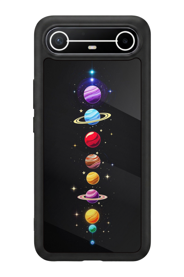 Tecno Spark Slim 5G Uyumlu Uzay Tasarımlı Glossy Premium Kılıf