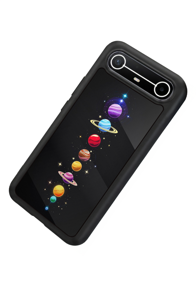 Tecno Spark Slim 5G Uyumlu Uzay Tasarımlı Glossy Premium Kılıf