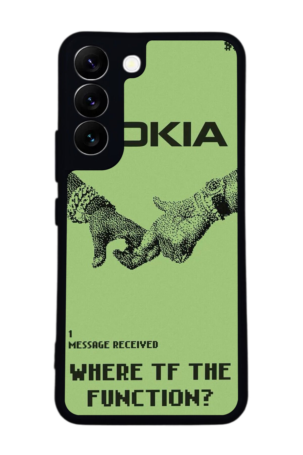 Samsung Galaxy S22 Uyumlu Nokia Tasarımlı Glossy Premium Kılıf