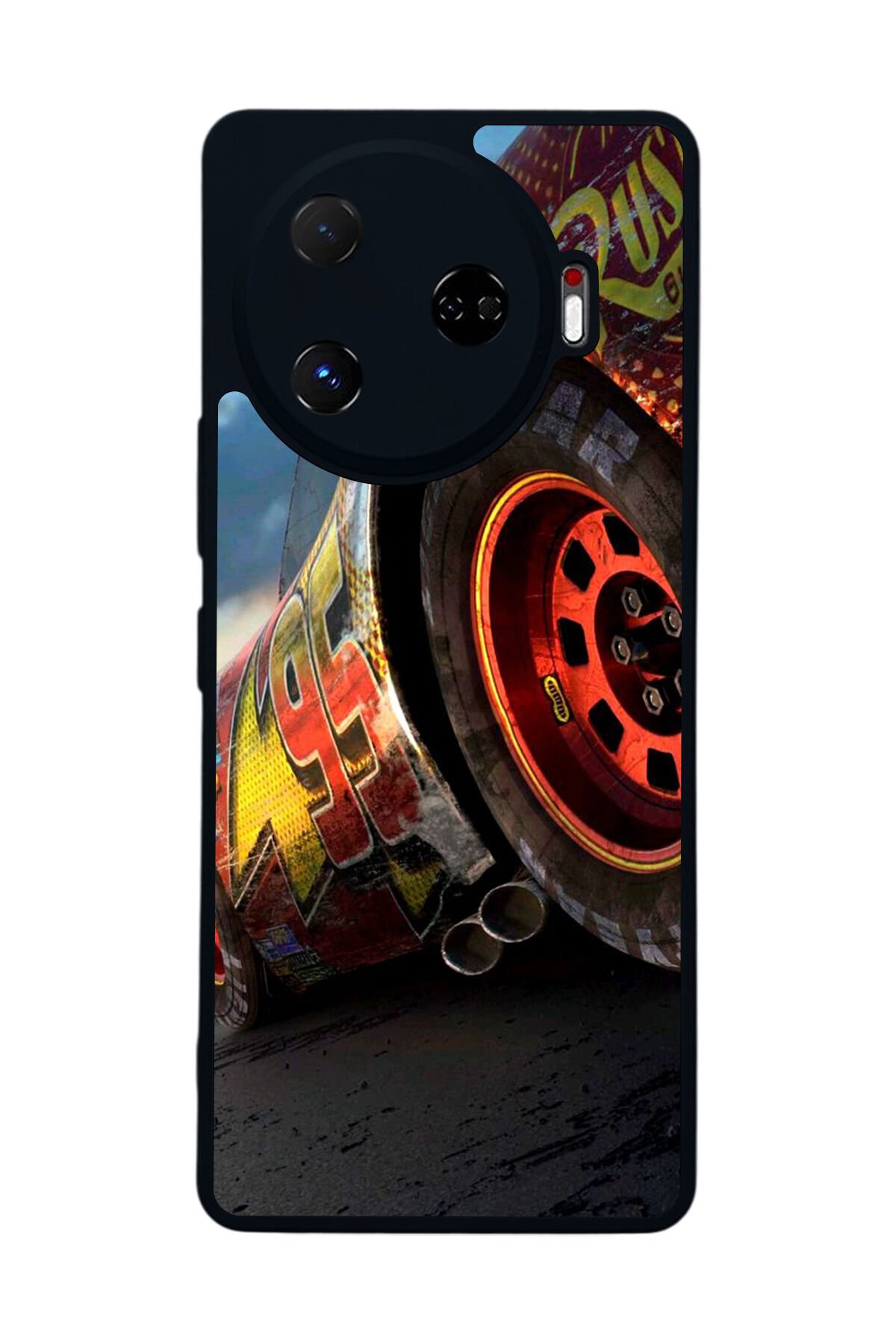 Tecno Camon 30 Pro Uyumlu Şimsek McQueen Tasarımlı Glossy Premium Kılıf