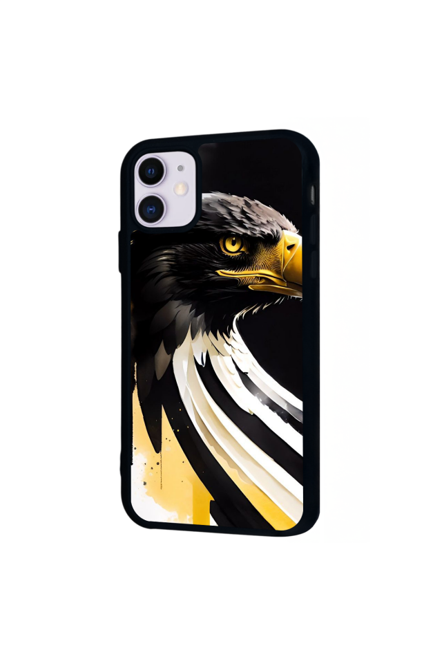 iPhone 11 Uyumlu Besiktas Tasarımlı Glossy Premium Kılıf