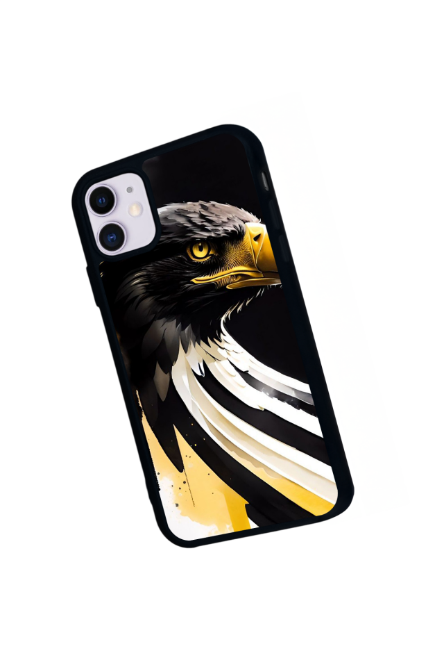 iPhone 11 Uyumlu Besiktas Tasarımlı Glossy Premium Kılıf