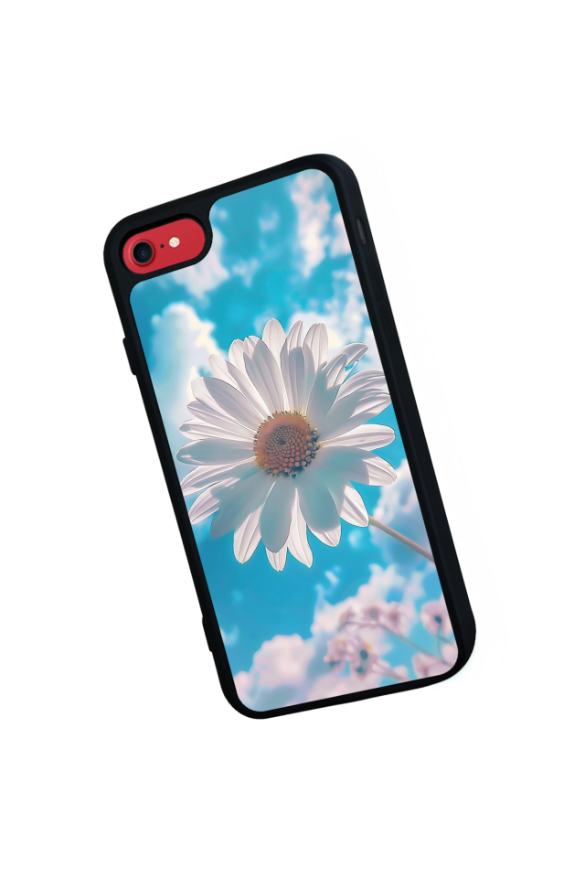 iPhone 7 Uyumlu Cicek Tasarımlı Glossy Premium Kılıf
