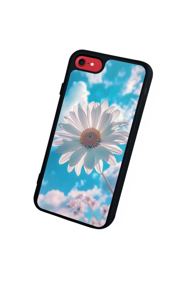iPhone 7 Uyumlu Cicek Tasarımlı Glossy Premium Kılıf