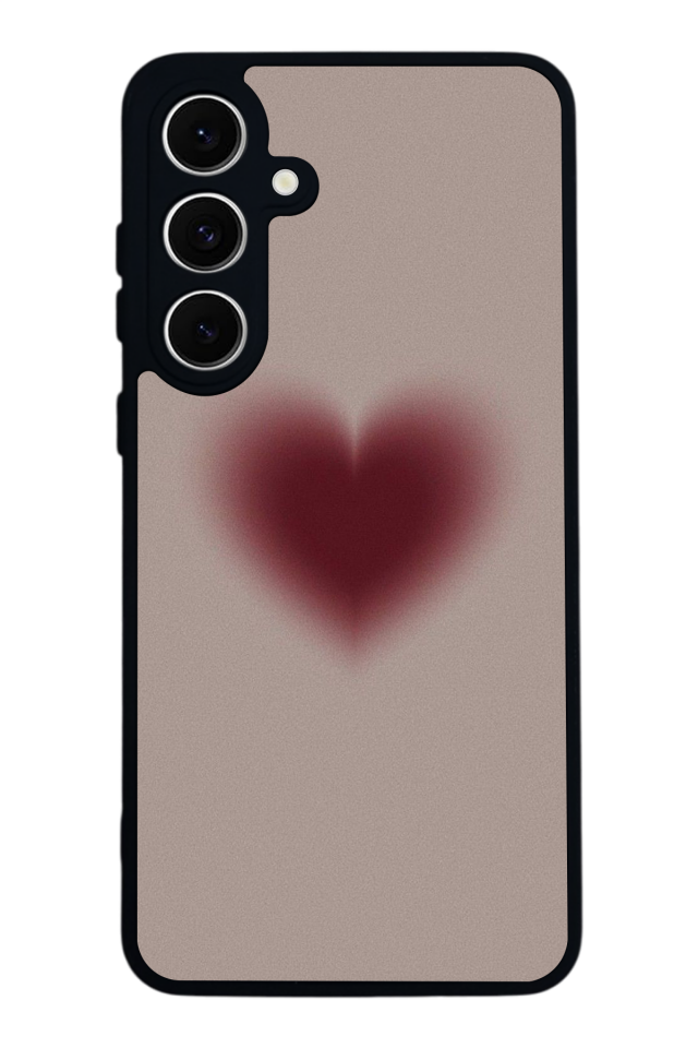 Samsung Galaxy A16 Uyumlu Kalp Love Tasarımlı Glossy Premium Kılıf