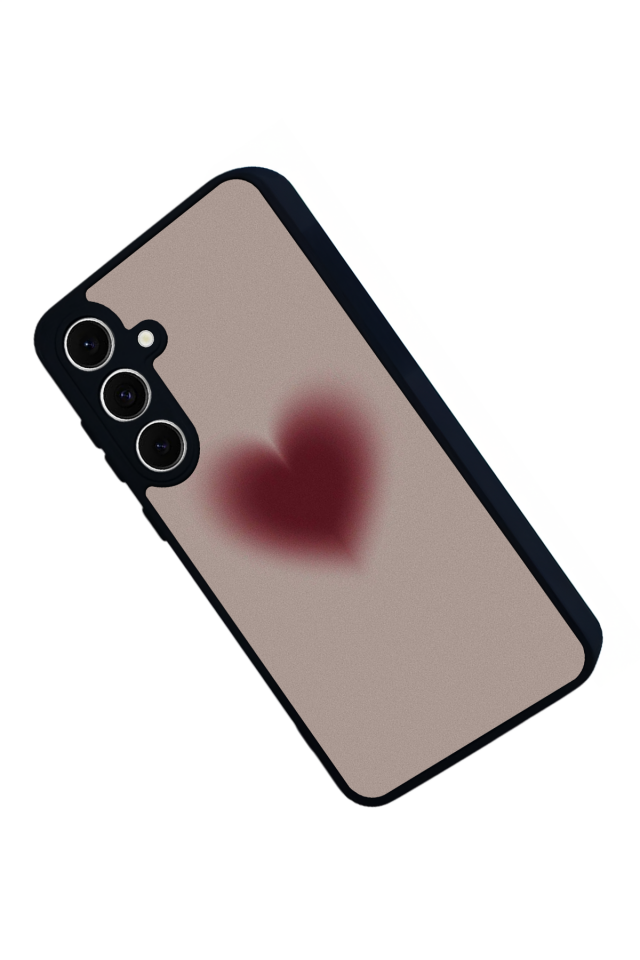 Samsung Galaxy A16 Uyumlu Kalp Love Tasarımlı Glossy Premium Kılıf