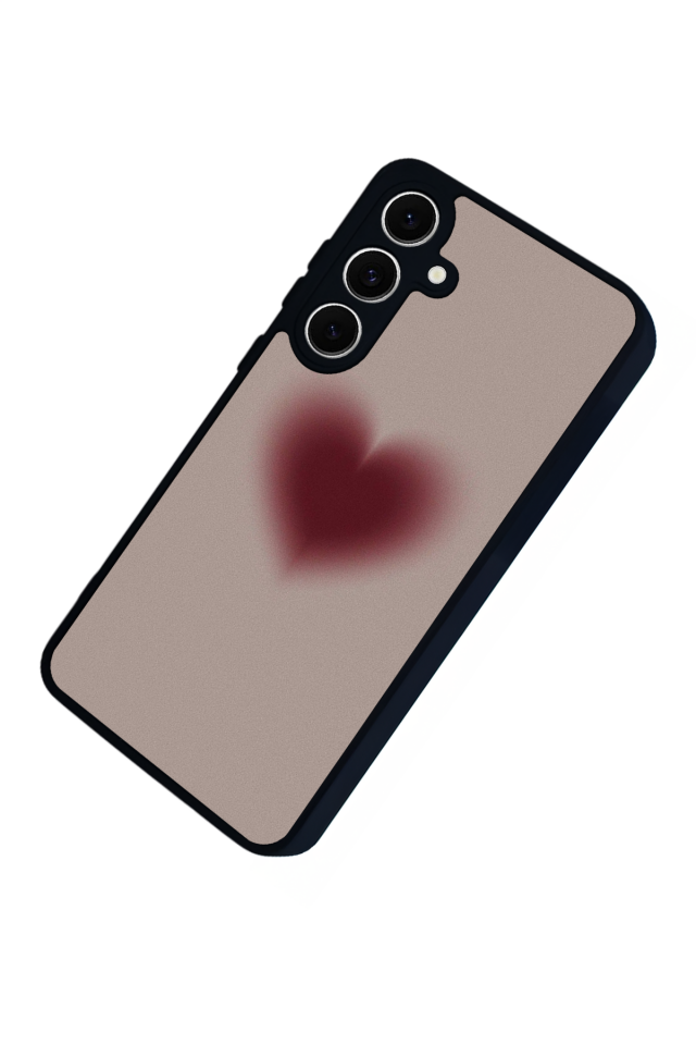 Samsung Galaxy A16 Uyumlu Kalp Love Tasarımlı Glossy Premium Kılıf