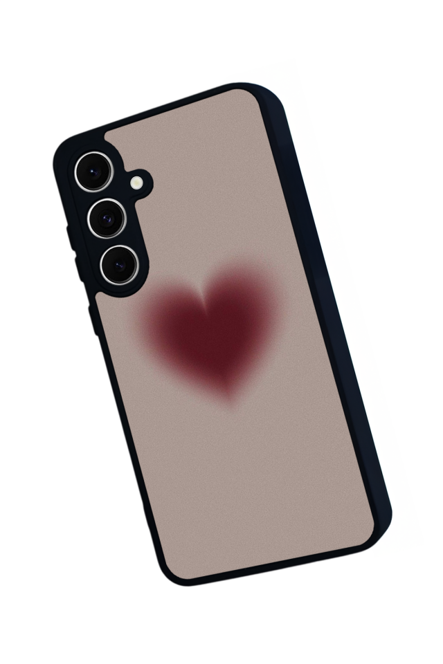 Samsung Galaxy A16 Uyumlu Kalp Love Tasarımlı Glossy Premium Kılıf