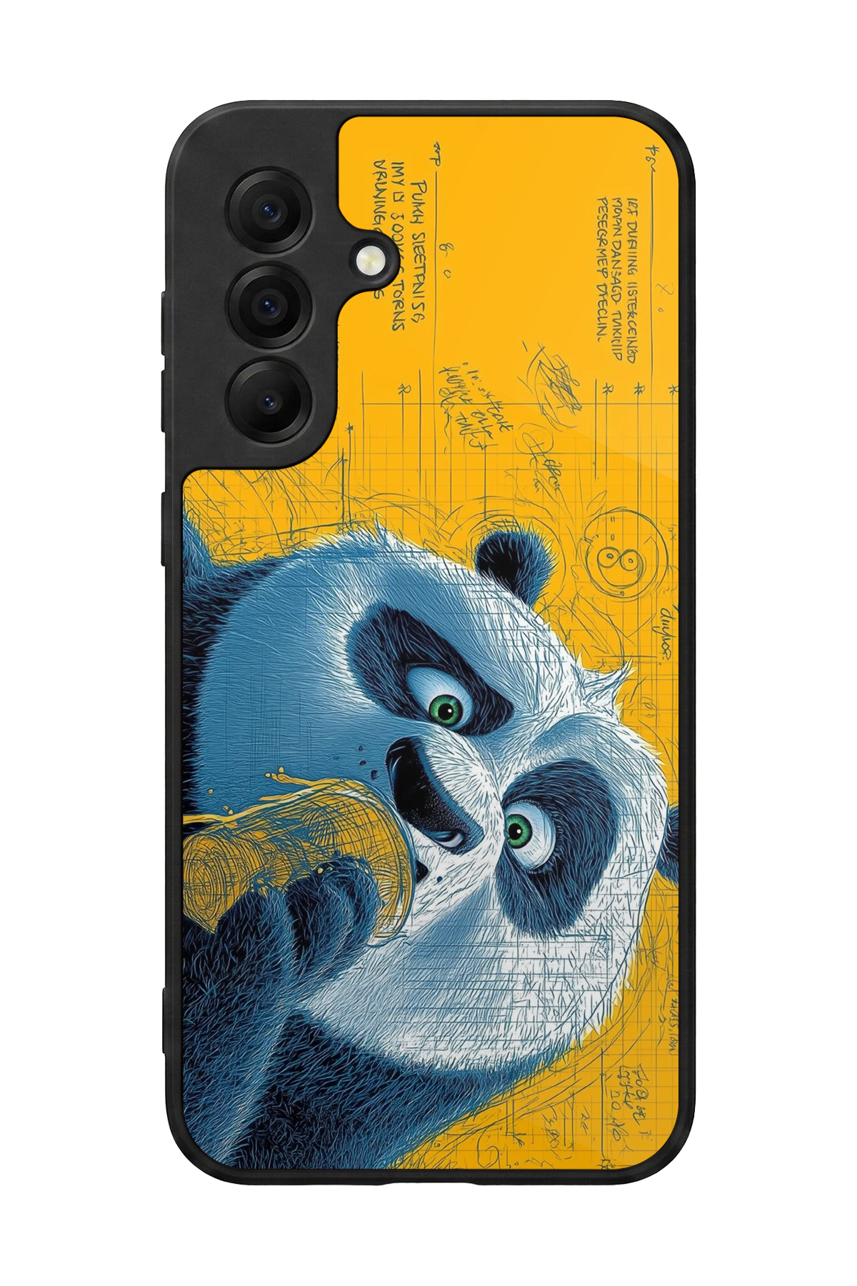 Samsung Galaxy A17 Uyumlu Kung Fu Panda Tasarımlı Glossy Premium Kılıf