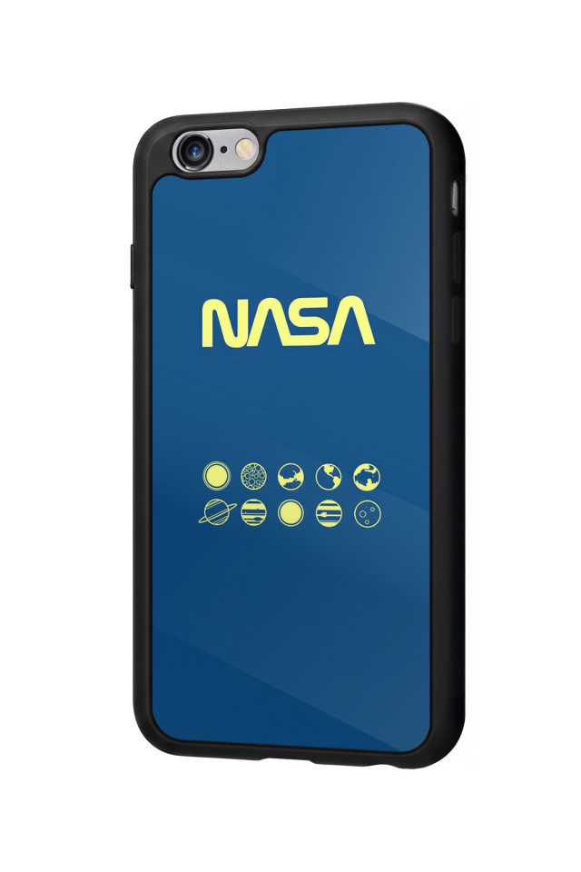 iPhone 6s Plus Uyumlu Nasa Tasarımlı Glossy Premium Kılıf