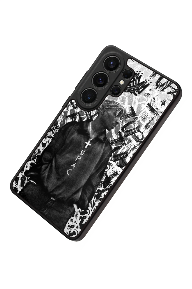 Samsung Galaxy S26 Ultra Uyumlu Tupac Tasarımlı Glossy Premium Kılıf