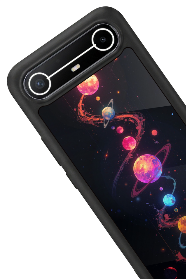Tecno Spark Slim 5G Uyumlu Uzay Tasarımlı Glossy Premium Kılıf