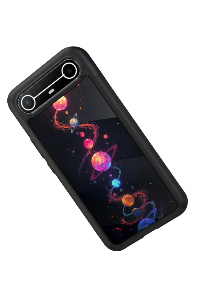 Tecno Spark Slim 5G Uyumlu Uzay Tasarımlı Glossy Premium Kılıf