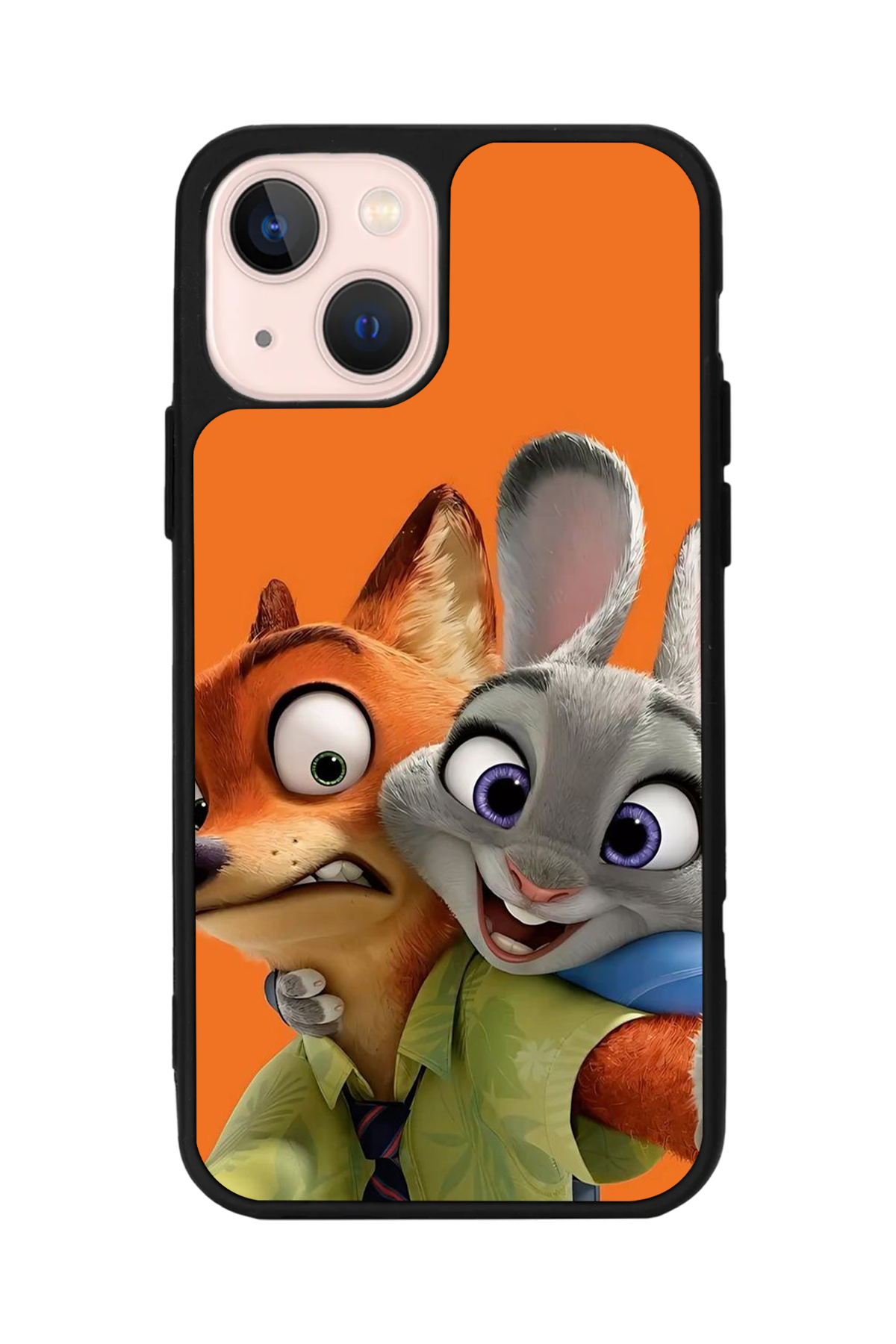 iPhone 13/14 Uyumlu Zootropolis Tasarımlı Glossy Premium Kılıf