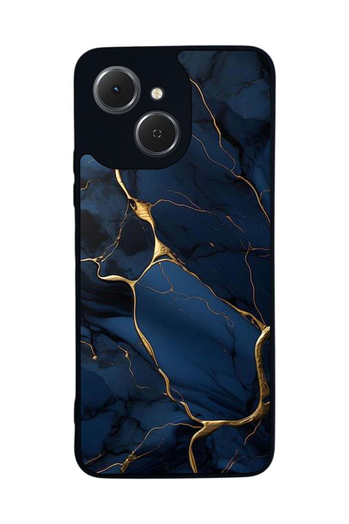 Tecno Spark 40C Uyumlu Mermer Marble Tasarımlı Glossy Premium Kılıf