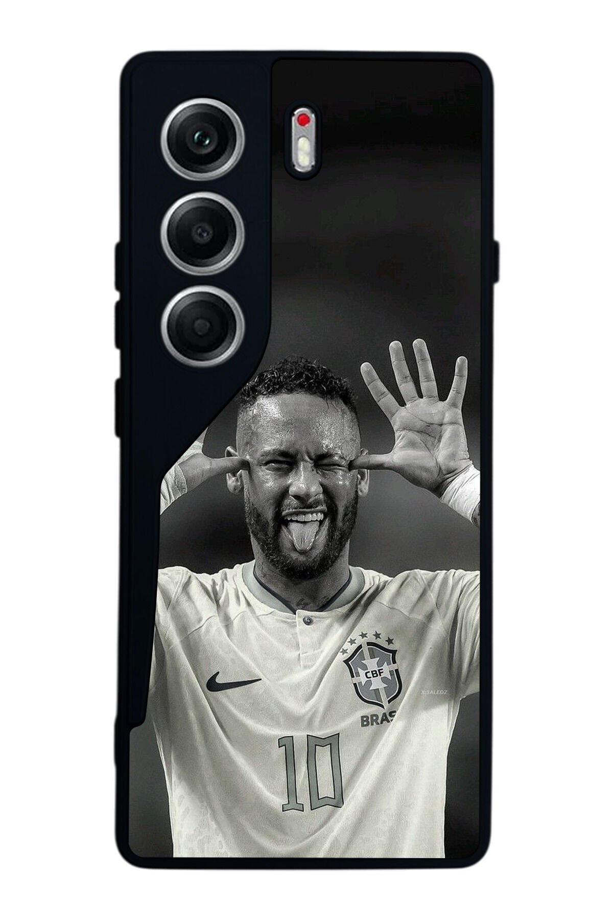 Tecno Camon 40 Uyumlu Neymar Tasarımlı Glossy Premium Kılıf