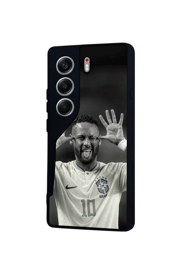 Tecno Camon 40 Uyumlu Neymar Tasarımlı Glossy Premium Kılıf