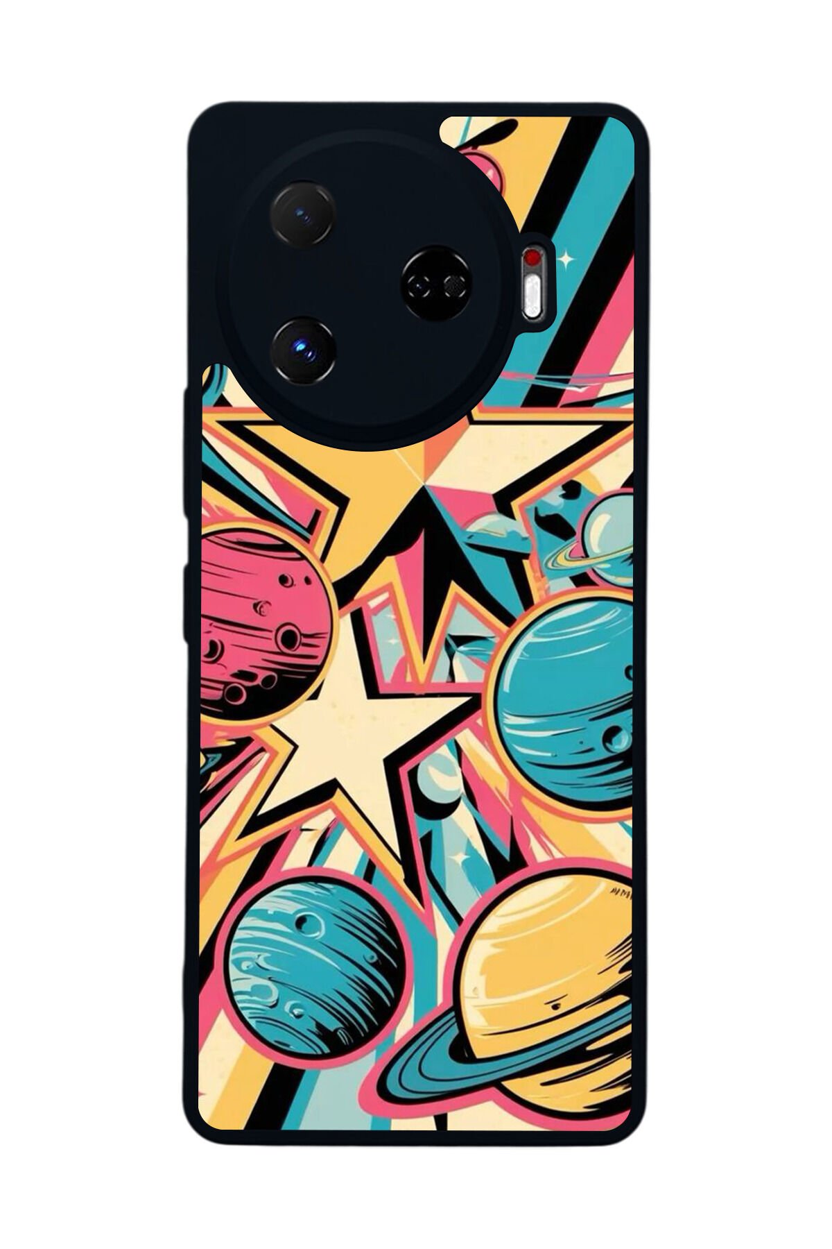 Tecno Camon 30 Pro Uyumlu Uzay Tasarımlı Glossy Premium Kılıf
