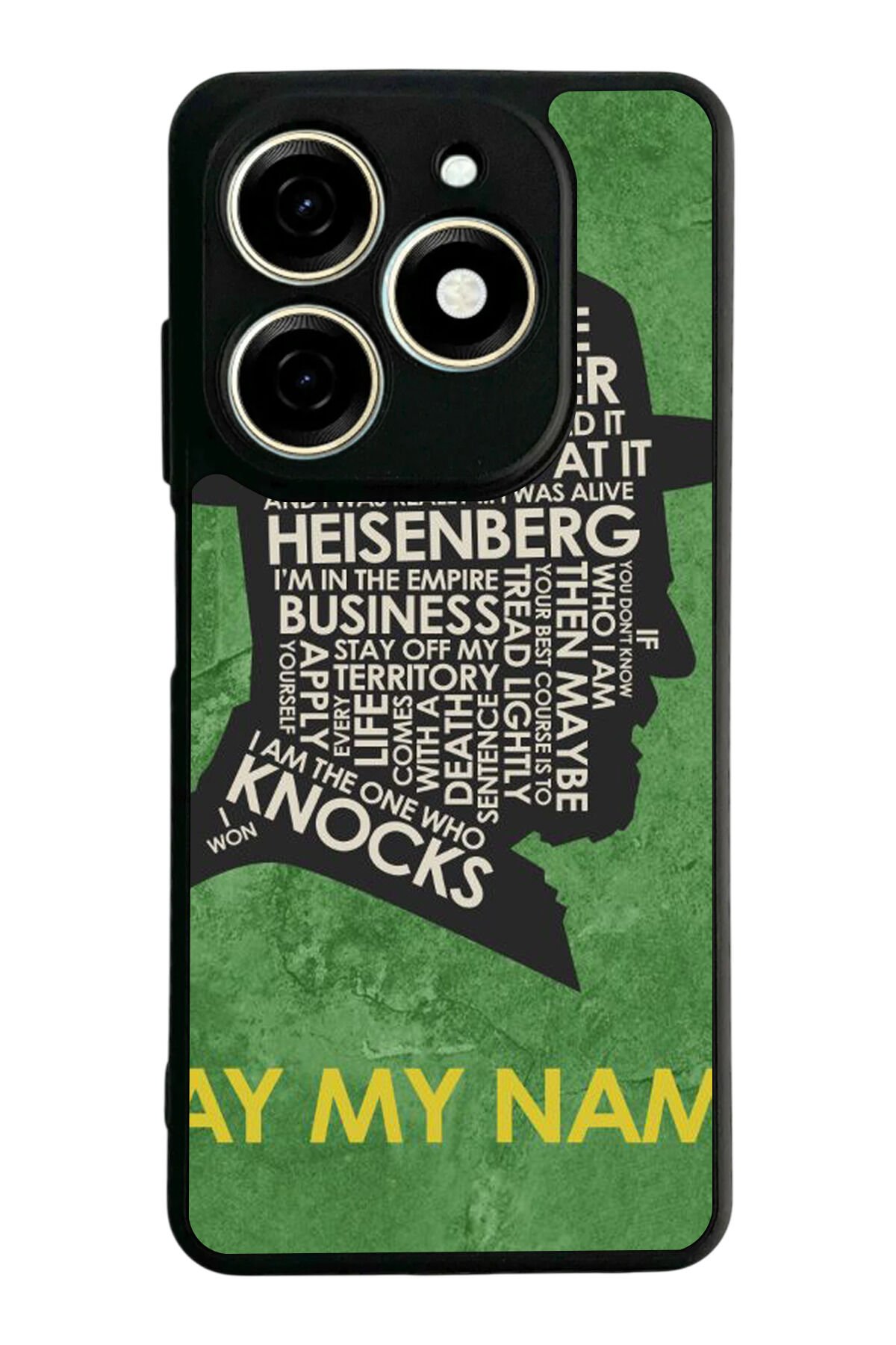Infınıx Smart 8 Pro Uyumlu BreakingBad Tasarımlı Glossy Premium Kılıf