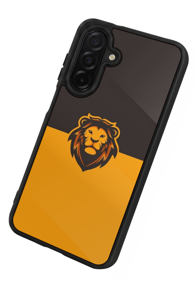 Samsung Galaxy A26 Uyumlu Aslan Tasarımlı Glossy Premium Kılıf