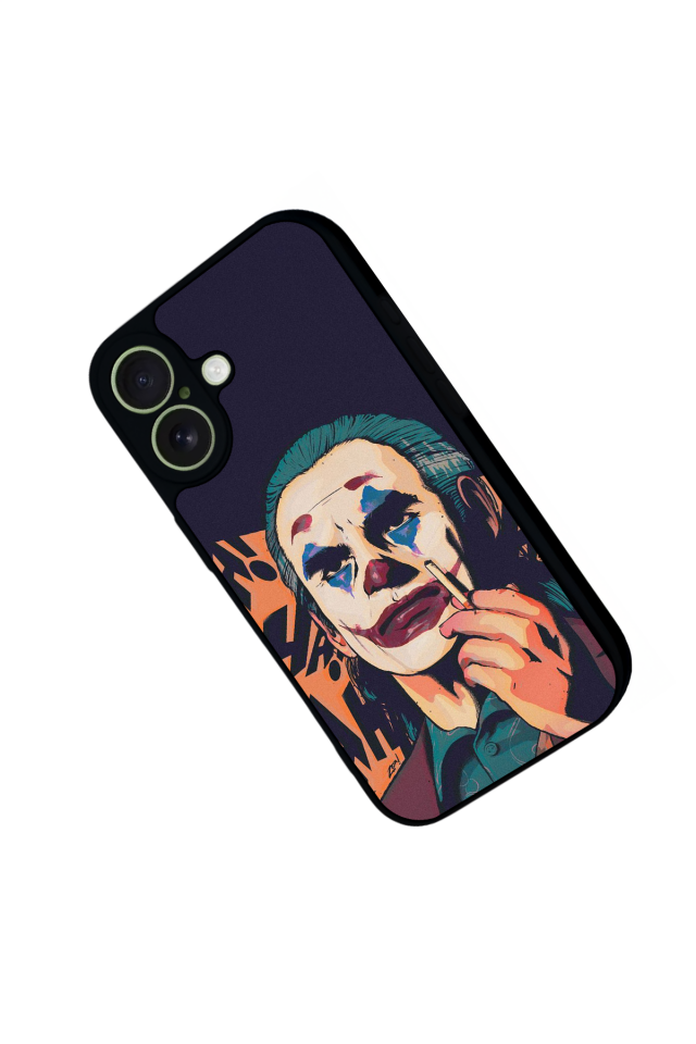 iPhone 17 Uyumlu Joker Tasarımlı Glossy Premium Kılıf