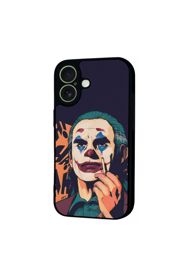 iPhone 17 Uyumlu Joker Tasarımlı Glossy Premium Kılıf