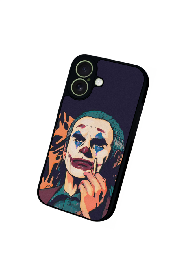iPhone 17 Uyumlu Joker Tasarımlı Glossy Premium Kılıf