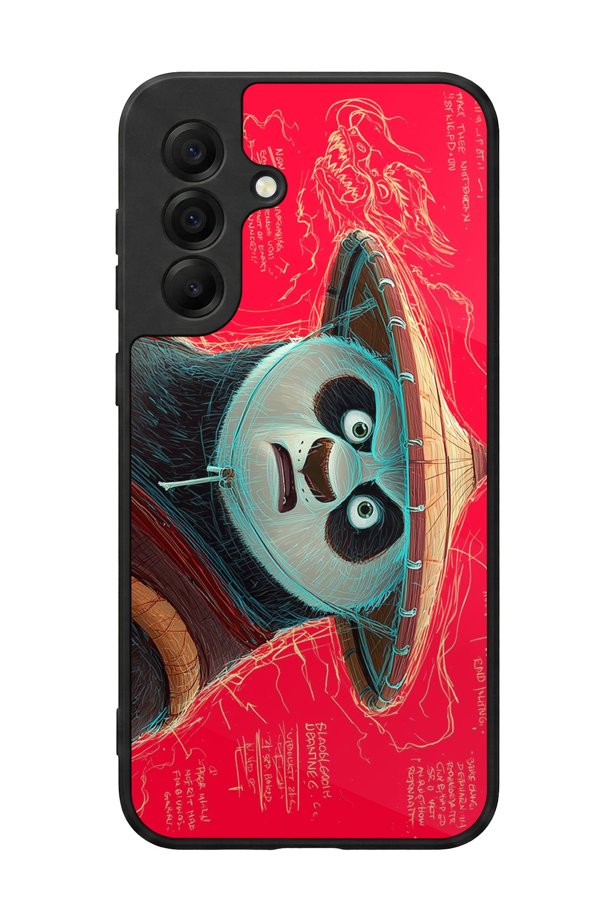 Samsung Galaxy A17 Uyumlu Kung Fu Panda Tasarımlı Glossy Premium Kılıf