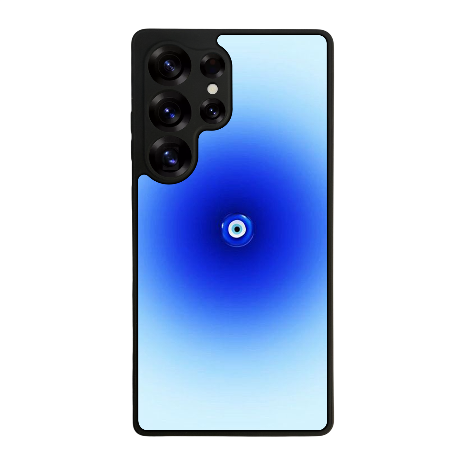 Samsung Galaxy S25 Ultra Uyumlu Nazar Tasarımlı Glossy Premium Kılıf